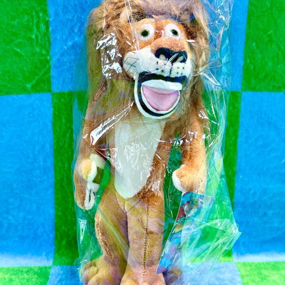 Dreamworks Madagascar 3 Europe’s Most Wanted Alex The Lion Plush SEALED